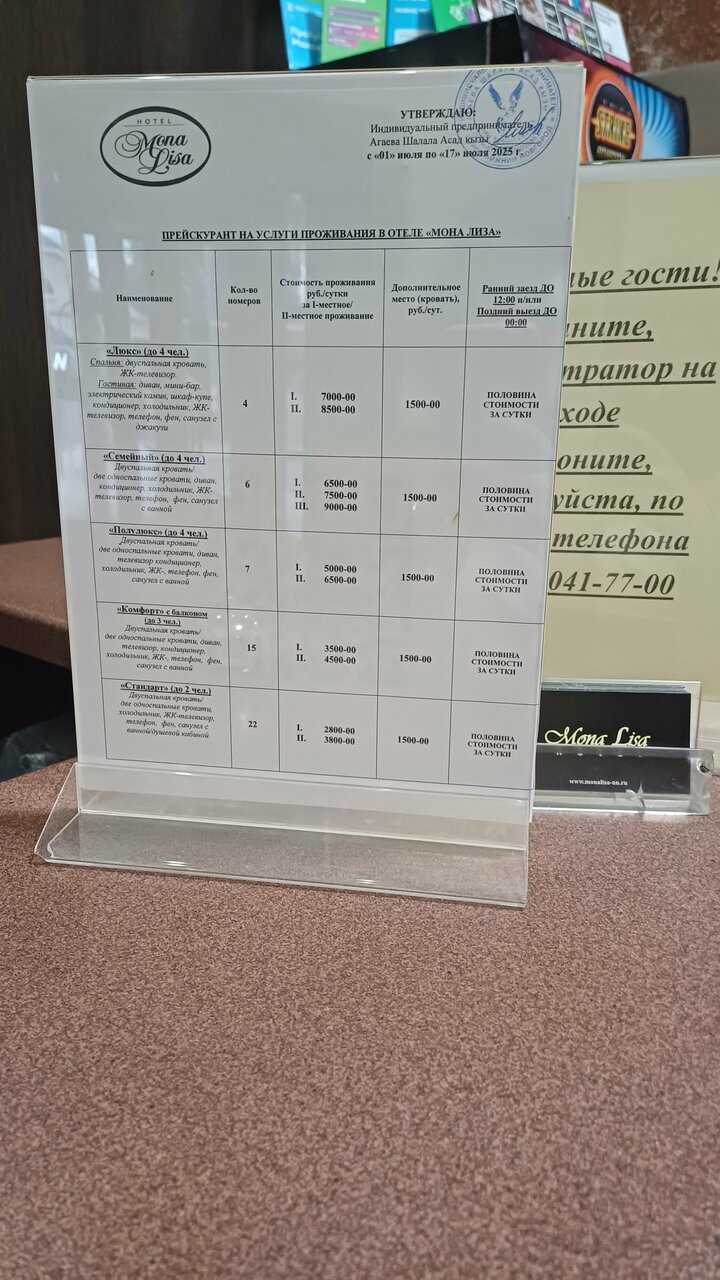 Гостиница Мона Лиза Нижний Новгород-189